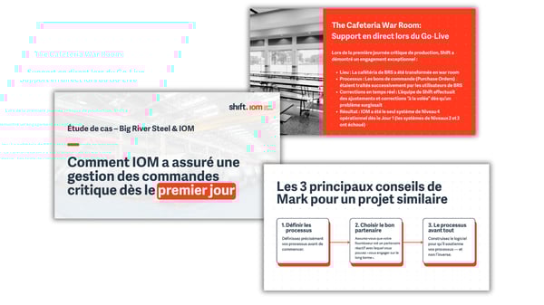 Étude de cas détaillée - Big River Steel et IOM (FR)